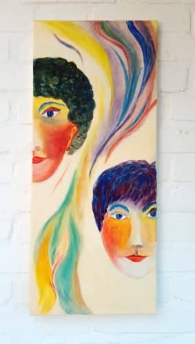 Klara Hegge Malerein Tempera Farben