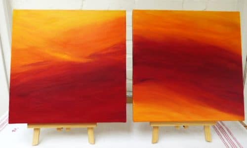 Klara Hegge Malen in Bawinkel Emsland